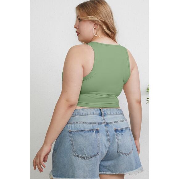 Everyday Crew Neck Slim Tank - Picture 6 of 7